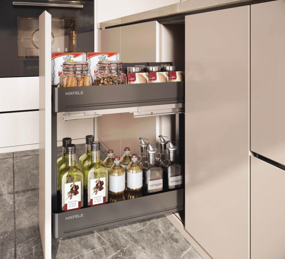 Pull-out narrow set Utensio Plus