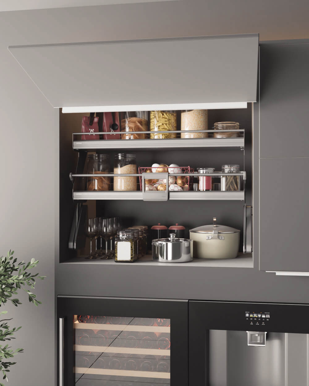 Pull-down set Utensio Plus